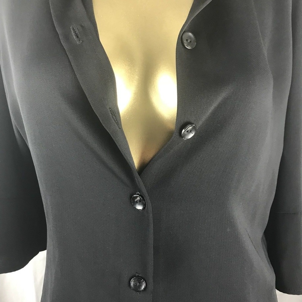 🌞Harve Benard Button Front 3/4 Sleeve Shirt 8P - Picture 2 of 4